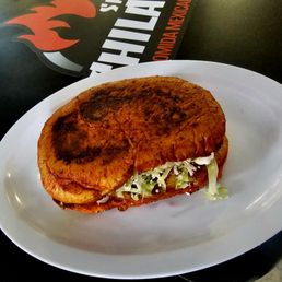 Sabor Chilango signature dishes GorditaCaldo De ResPambazos